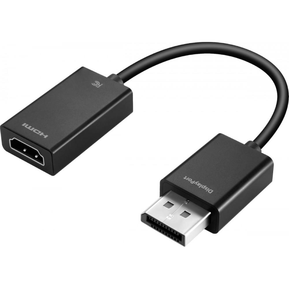 ADAPTER CABLE DISPLAYPORT TO HDMI BLACK