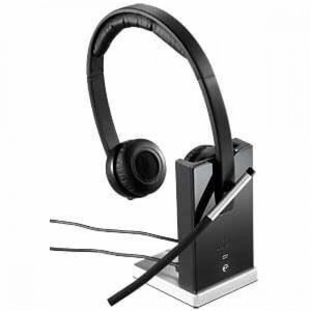 LOGITECH H820e WIRELESS STEREO HEADSET BLACK